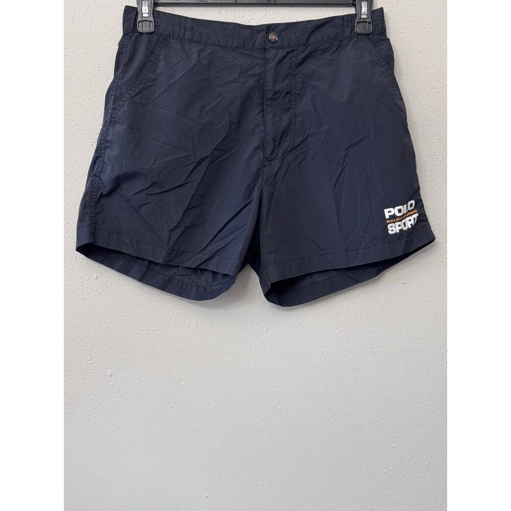 Polo Ralph Lauren Sport Shorts Men's Sz S‎ Lightweight Black Gorpcore Activewear